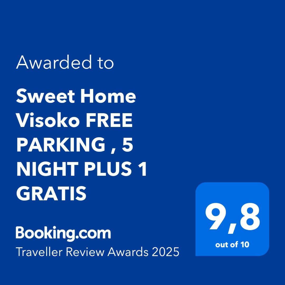 Sweet Home Visoko Free Parking, Ac Экстерьер фото